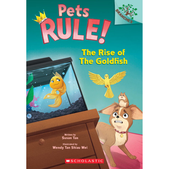 Pets Rule! #4: The Rise of the Goldfish - ISBN 9781338756425
