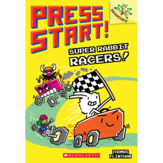 Press Start! #3: Super Rabbit Racers! - ISBN 9781338034776