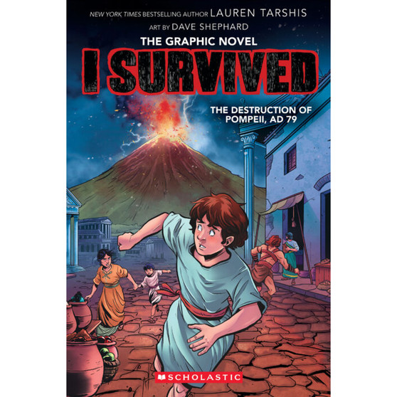 I Survived Graphic Novel #10: I Survived the Destruction of Pompeii, AD 79 - ISBN 9781338883077