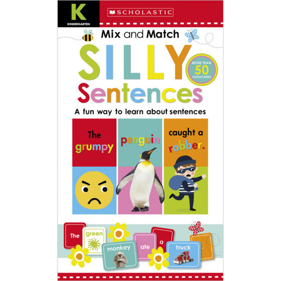 Scholastic Early Learners: Kindergarten Mix & Match Silly Sentences - ISBN 9781338255928