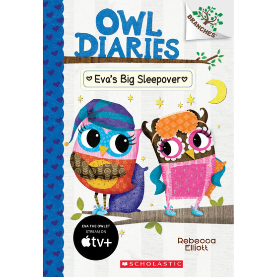 Owl Diaries #9: Eva's Big Sleepover - ISBN 9781338163063