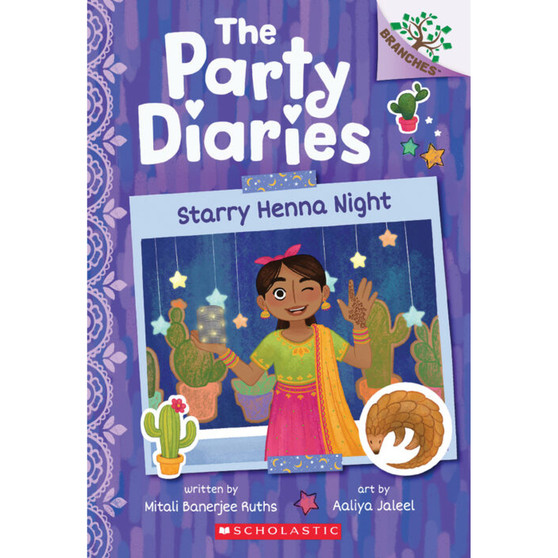 The Party Diaries #2: Starry Henna Night - ISBN 9781338799811
