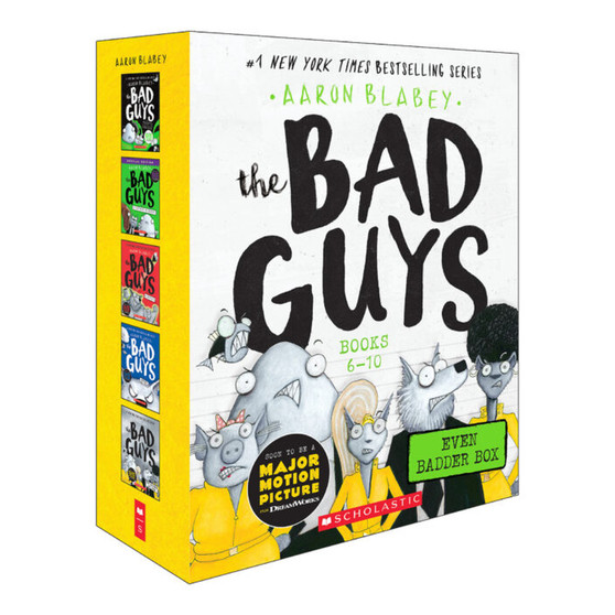 The Bad Guys Even Badder Box Set (Books #6-10) - ISBN 9781338785982