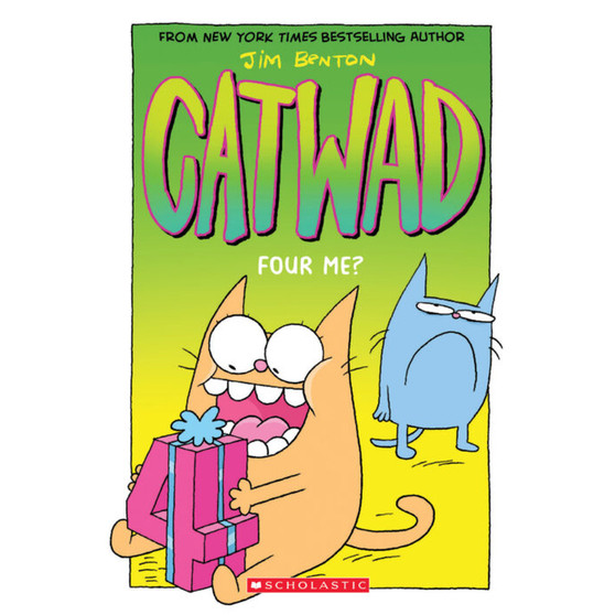 Catwad #4: Four Me? - ISBN 9781338670899