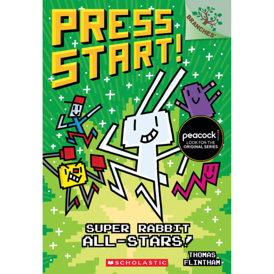 Press Start! #8: Super Rabbit All Stars! - ISBN 9781338239843