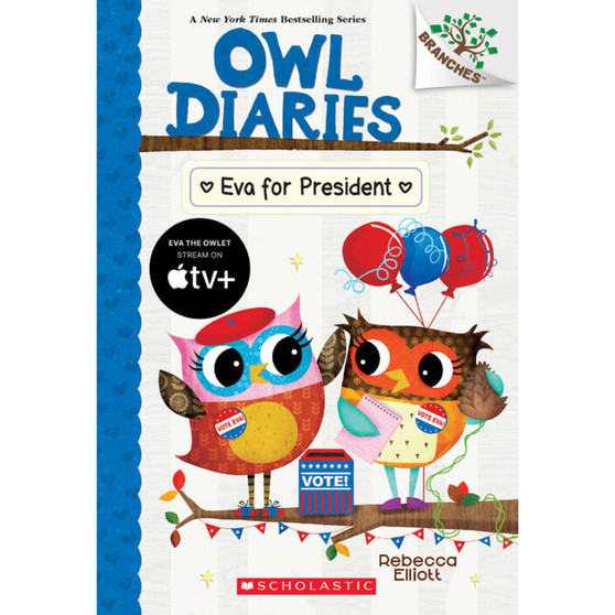 Owl Diaries #19: Eva for President - ISBN 9781338880274