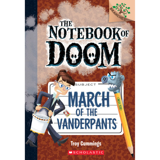 The Notebook of Doom #12: March of the Vanderpants - ISBN 9781338034523