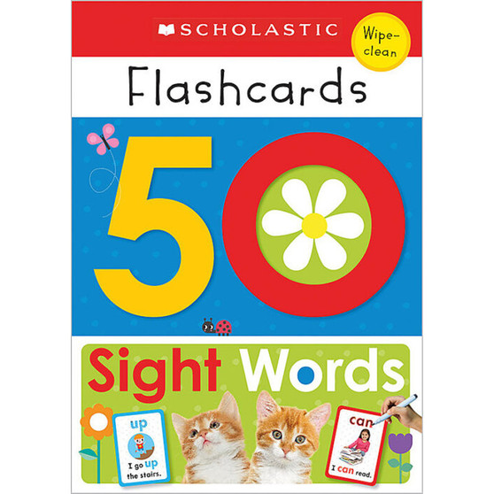 Scholastic Early Learners: Flashcards: 50 Sight Words - ISBN 9781338272253