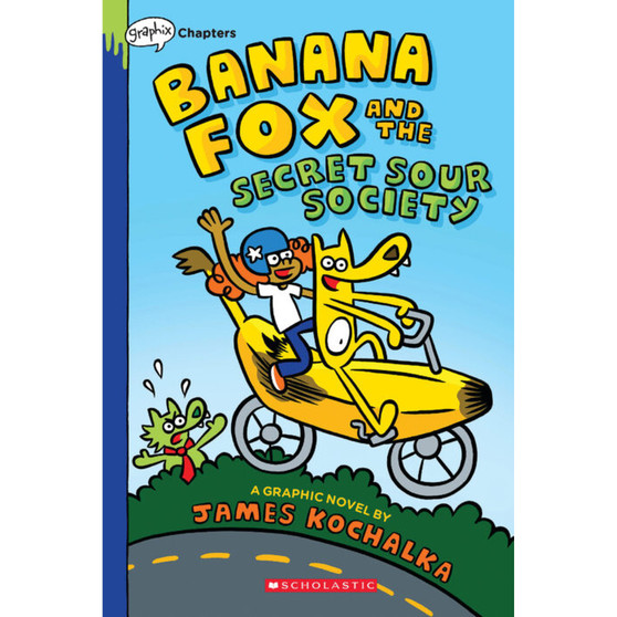 Banana Fox #1: Banana Fox and the Secret Sour Society - ISBN 9781338660487