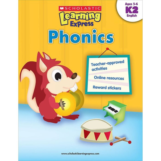 Scholastic Learning Express: Phonics: Grades K-2 - ISBN 9789810713546