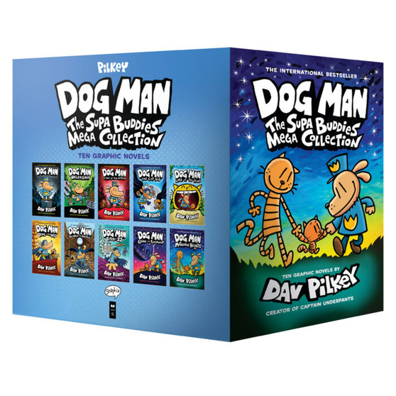 Dog Man: The Supa Buddies Mega Collection #1-10 - ISBN 9781338792164