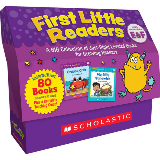 First Little Readers Box Set: Levels E&F - ISBN 9781338256567