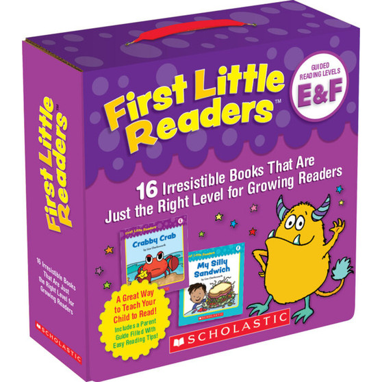 First Little Readers Parent Pack: Guided Reading Levels E & F - ISBN 9781338256574