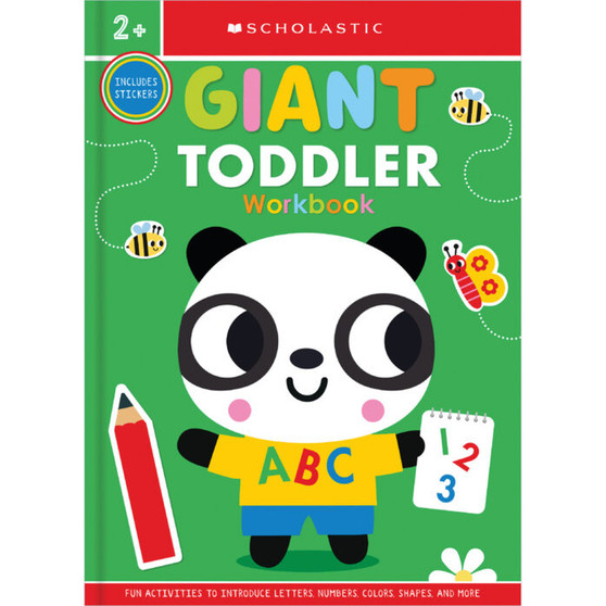 Scholastic Early Learners: Giant Toddler Workbook - ISBN 9781339018126