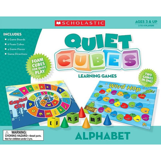 Alphabet Quiet Cubes Learning Games - ISBN 9780545119320