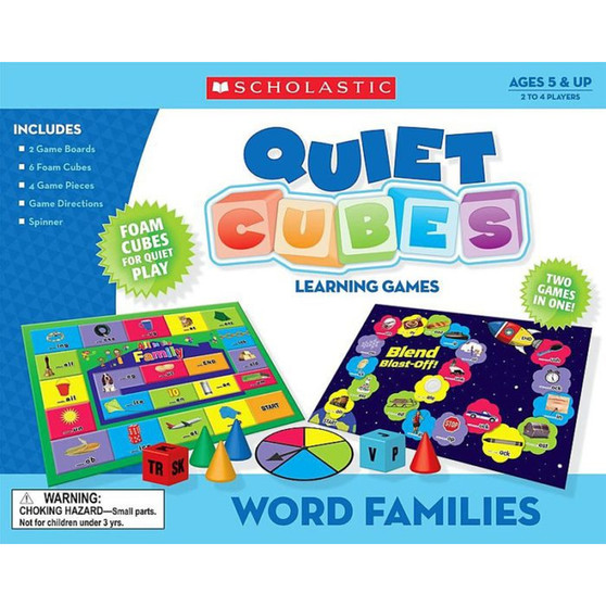 Word Families Quiet Cubes Game - ISBN 9780545119337