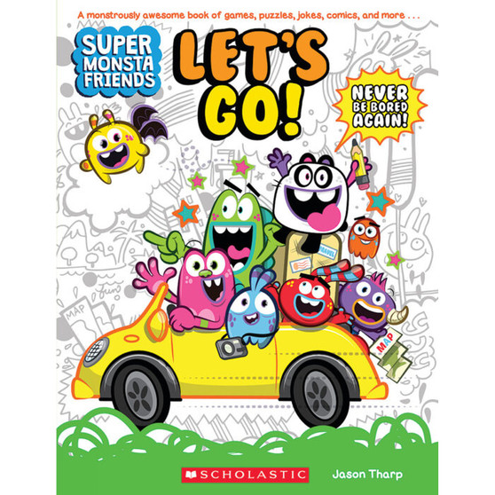 Let's Go! (Super Monsta Friends, Book 1) (1) - ISBN 9780545839655