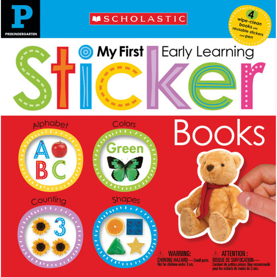 My First Early Learning Sticker Books Box Set (Scholastic Early Learners) - ISBN 9780545903363