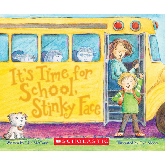 It's Time for School, Stinky Face (Board Book) - ISBN 9781338135824