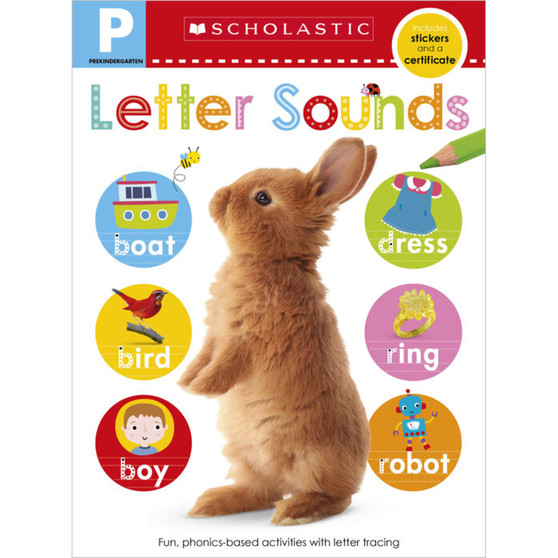 Letter Sounds Pre-K Workbook: Scholastic Early Learners (Skills Workbook) - ISBN 9781338304947