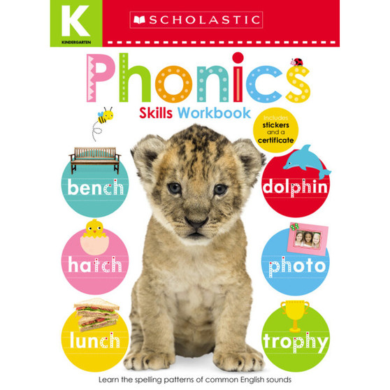 Phonics Kindergarten Workbook: Scholastic Early Learners (Skills Workbook) - ISBN 9781338305043