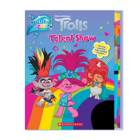 Trolls: Water-Color!: Talent Show - ISBN 9781338725230