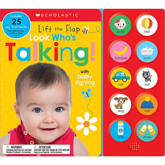 Look Who's Talking!: Scholastic Early Learners (Sound Book) - ISBN 9781338743647