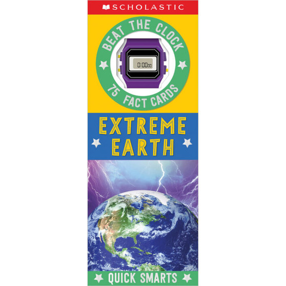 Extreme Earth Fast Fact Cards: Scholastic Early Learners (Quick Smarts) - ISBN 9781338817164