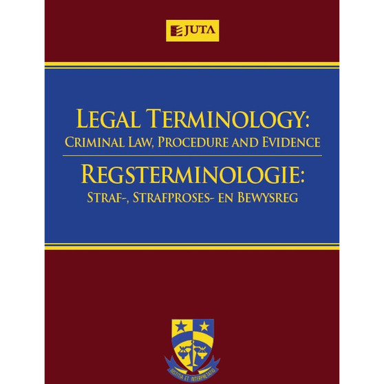 Legal Terminology / Regsterminologie - ISBN 9781485107163
