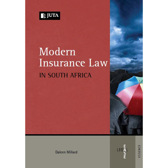 Modern Insurance Law in South Africa - ISBN 9781485100430