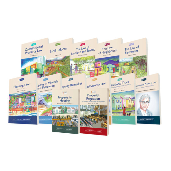 Juta's Property Law Library Bundle (13-Volume Set) (14 books set) - ISBN 9781485126447