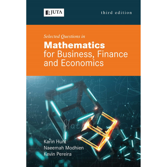 DIGITAL - Selected Questions in Mathematics For Business, Finance and Economics (3rd edition) (WebPDF) - ISBN 9781485130468