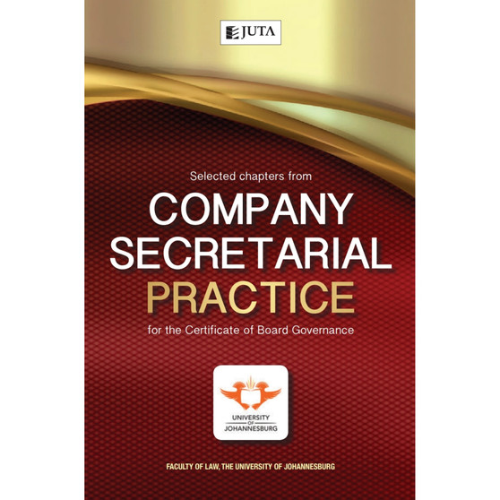 DIGITAL - Selected Chaps of Company Secretarial Pract (WebPDF) - ISBN 9781485136996