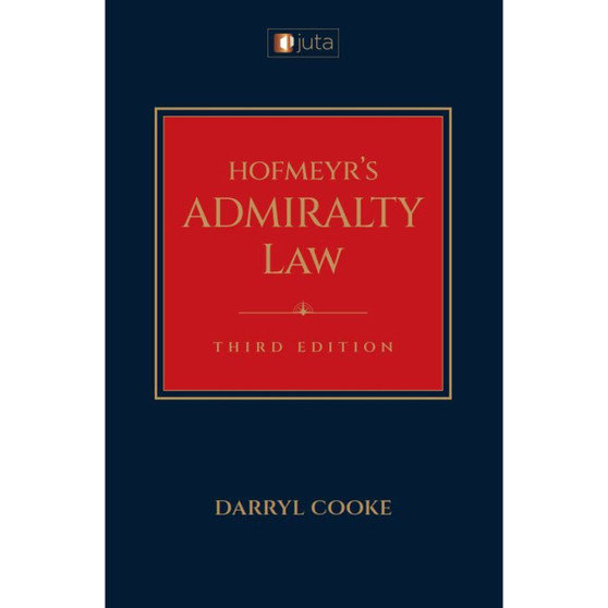 DIGITAL - Hofmeyer's Admiralty Law (3rd edition) (ePub) - ISBN 9781485152033