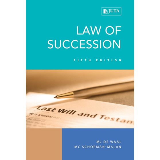 DIGITAL - Law of Succession (5th edition) (eBook) - ISBN 9781485109587