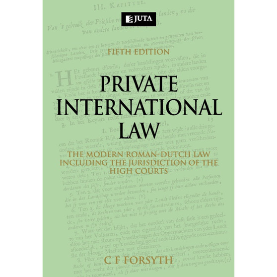Private International Law (5th edition) - ISBN 9780702194221