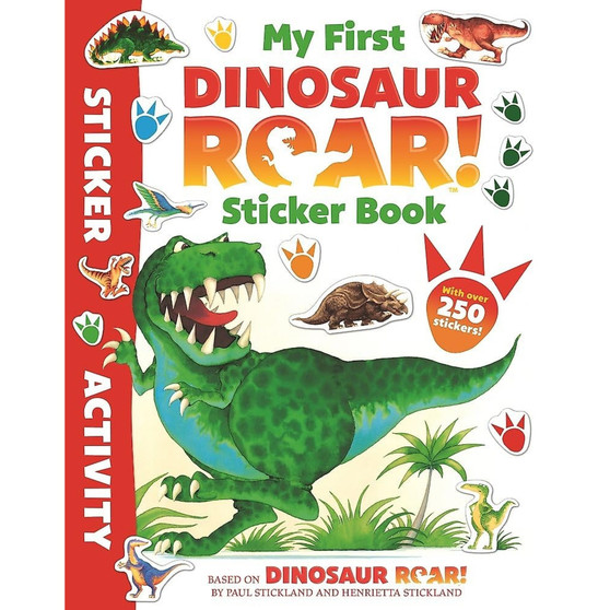 My First Dinosaur Roar Sticker Book - ISBN 9781408378823