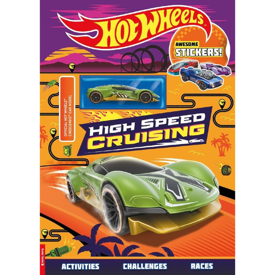 Hot Wheels™: High Speed Cruising Sticker Activity Book (Toy Car Included) - ISBN 9781837251971