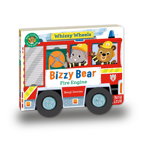 Bizzy Bear Whizzy Wheels: Fire Engine: with 4 moving wheels! - ISBN 9781805135364
