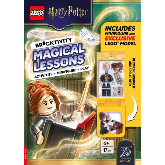 LEGO® Harry Potter™: Magical Lessons (with Hermione Granger™ minifigure and exclusive spells desk mini-build) - ISBN 9781837252176