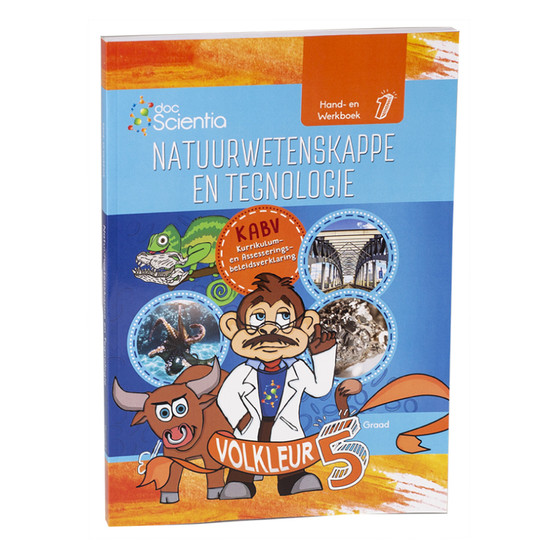 Doc Scientia Graad 5 Natuurwetenskappe en Tegnologie Hand- en Werkboek Boek 1 (Volkleur) - ISBN 9781928364689