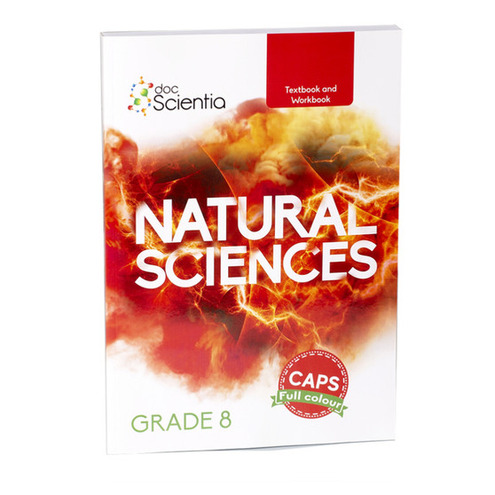 Doc Scientia Grade 8 Natural Sciences Textbook and Workbook (Full Colour) - ISBN 9780639500140