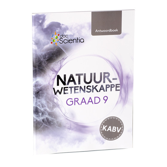 Doc Scientia Graad 9 Natuurwetenskappe Antwoordboek - ISBN 9780639500201