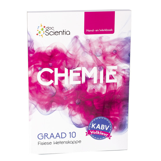Doc Scientia Graad 10 Chemie Hand- en Werkboek (Volkleur) - ISBN 9780639500393