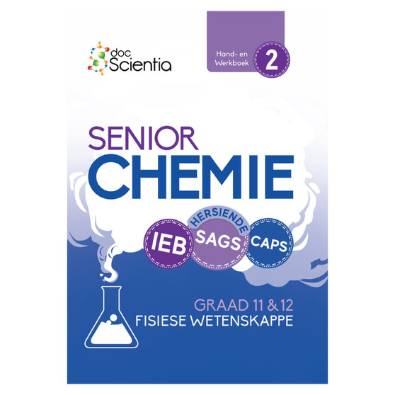 Doc Scientia IEB Fisiese Wetenskappe Senior Chemie Hand- en Werkboek Boek 2 (Volkleur) - ISBN 9781991210777