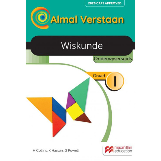 Almal Verstaan Wiskunde Graad 1 Onderwysersgids (2026 edition) - ISBN 9781779906472
