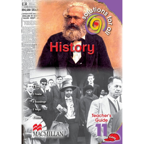 Solutions for All History Grade 11 Teacher's Guide - ISBN 9781431010219