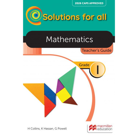 Solutions for All Mathematics Grade 1 Teacher's Guide (2026 edition) - ISBN 9781779906380
