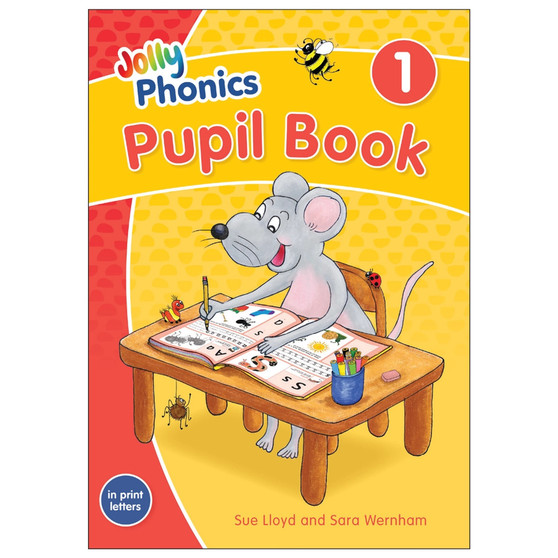 Jolly Phonics Pupil Book 1: In Print Letters (British English edition) - ISBN 9781844147199