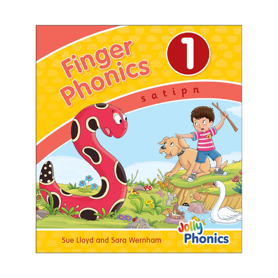 Finger Phonics Book 1: In Precursive Letters (British English edition) - ISBN 9781844146437